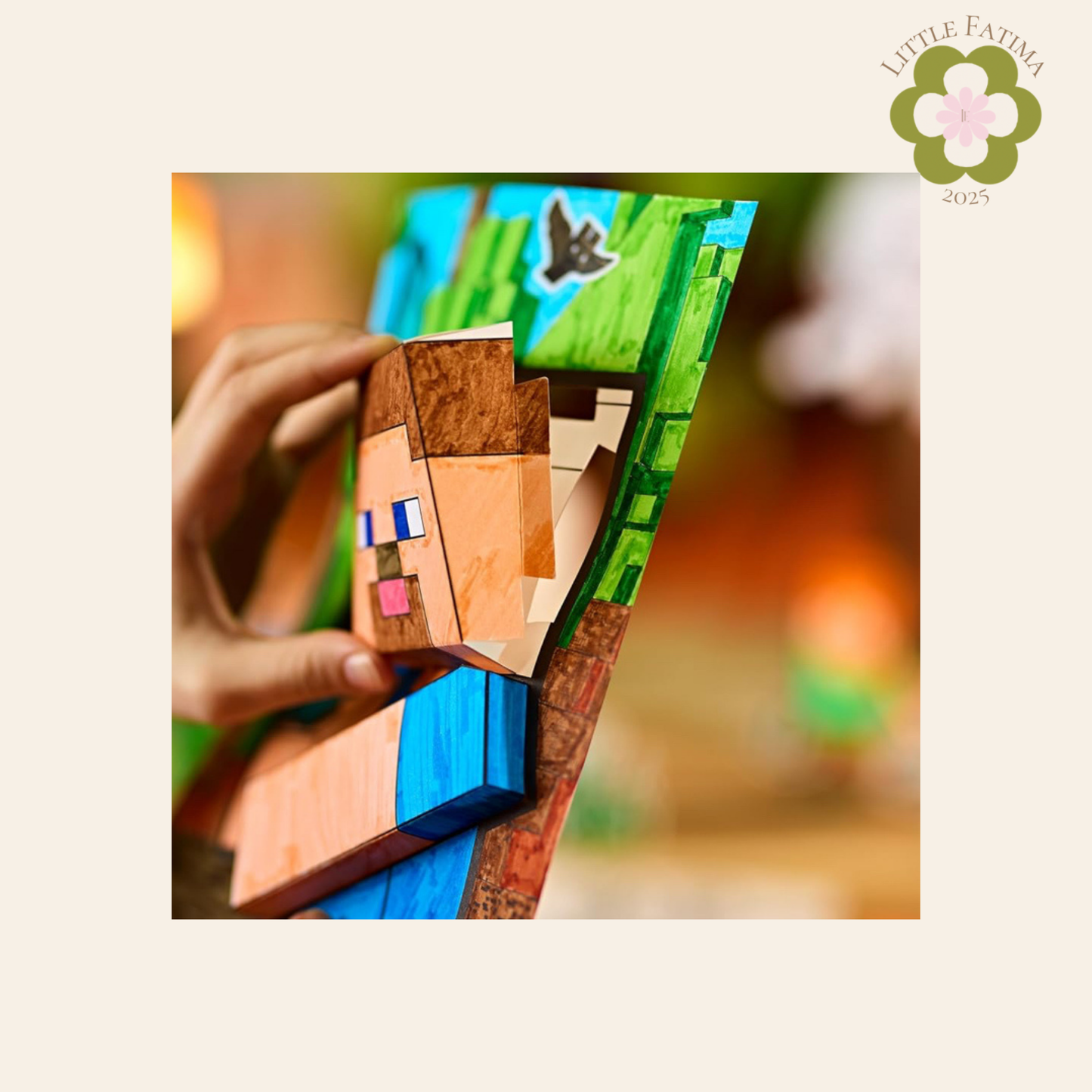 🎨 Set de Actividades 3D Minecraft – Crayola Pops