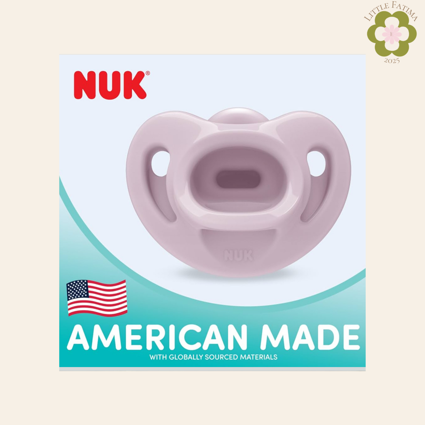 NUK – Chupos ortodónticos 0 a 6 meses (set de 5 unidades)