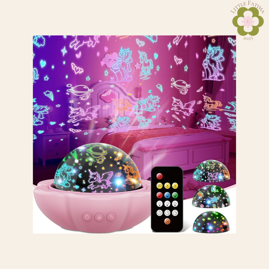 🌙 Proyector de luz nocturna con control remoto