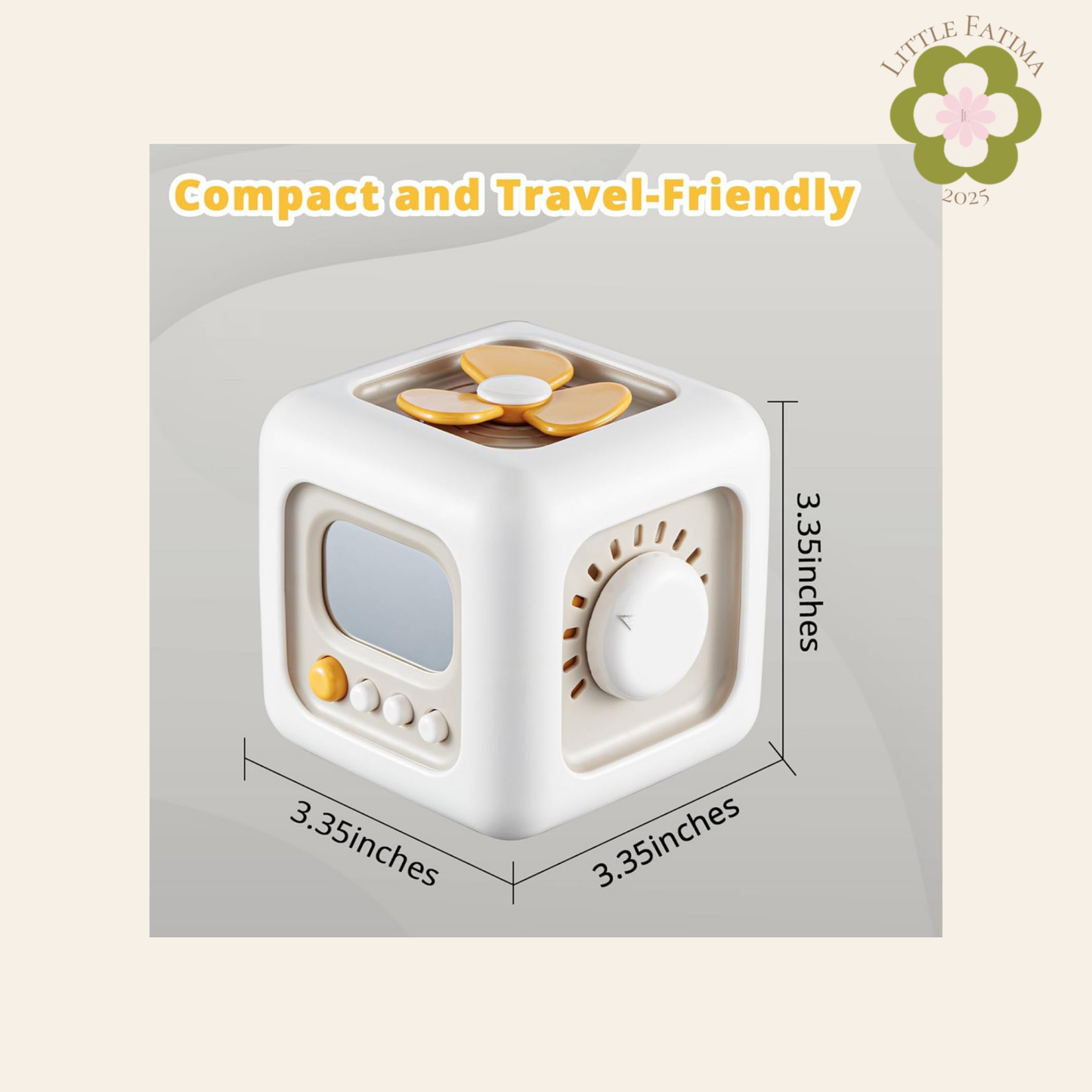 Cubo sensorial Montessori – Little Fátima