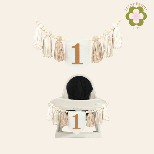 🎂 Guirnalda decorativa “Mi Primer Año” – Little Fátima