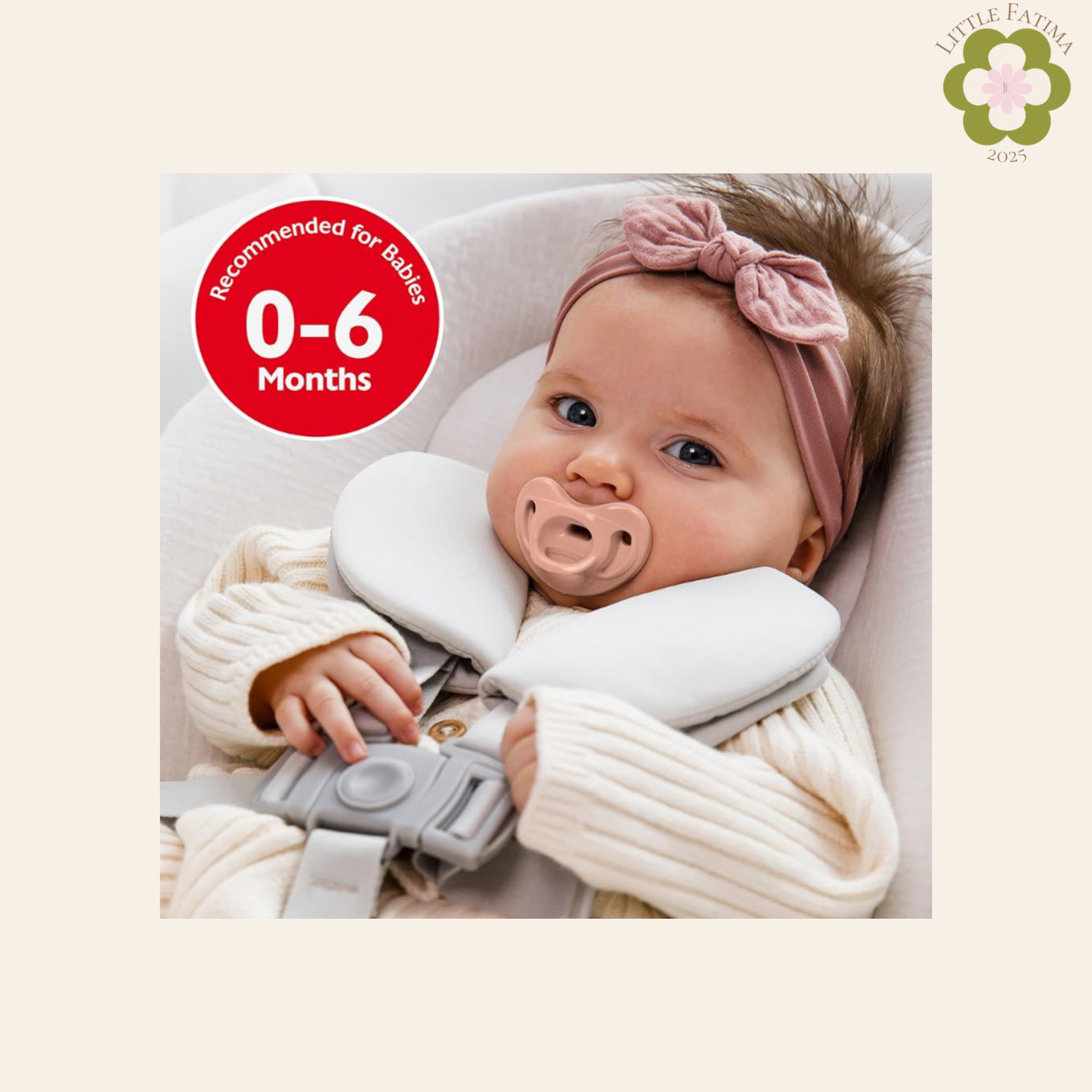 NUK – Chupos ortodónticos 0 a 6 meses (set de 5 unidades)