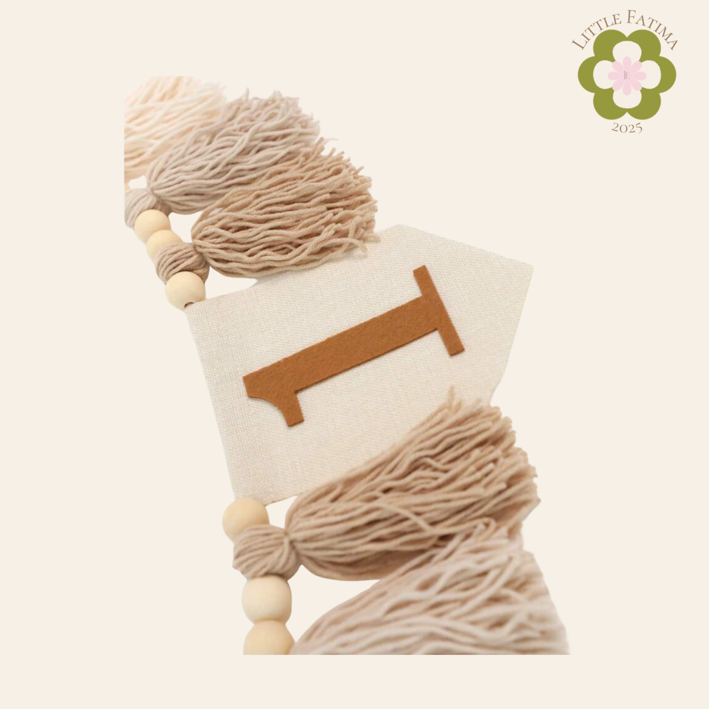 🎂 Guirnalda decorativa “Mi Primer Año” – Little Fátima