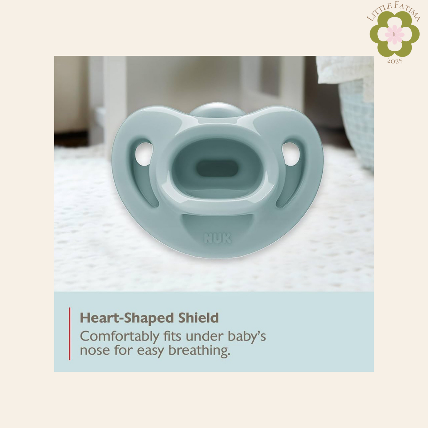 NUK – Chupos ortodónticos 0 a 6 meses (set de 5 unidades)