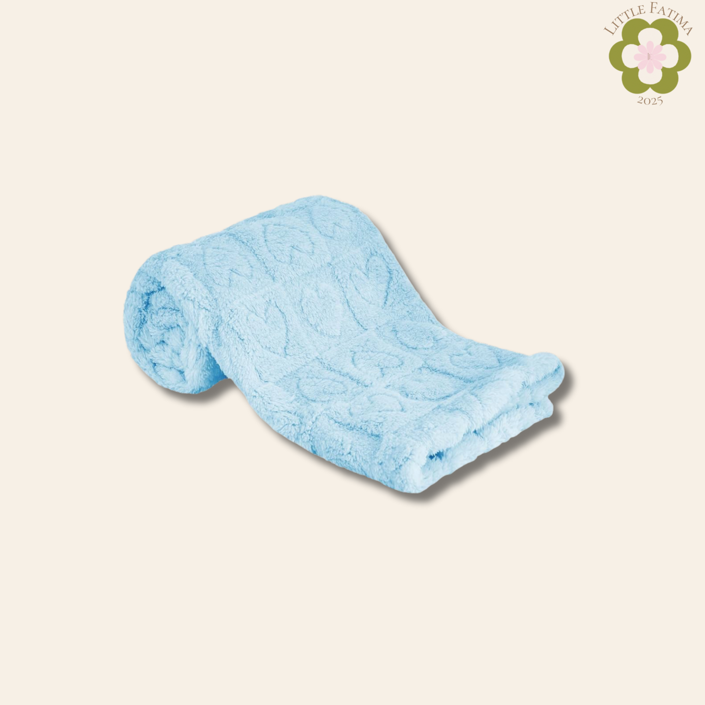 🛏️ Manta suave para bebé – azul