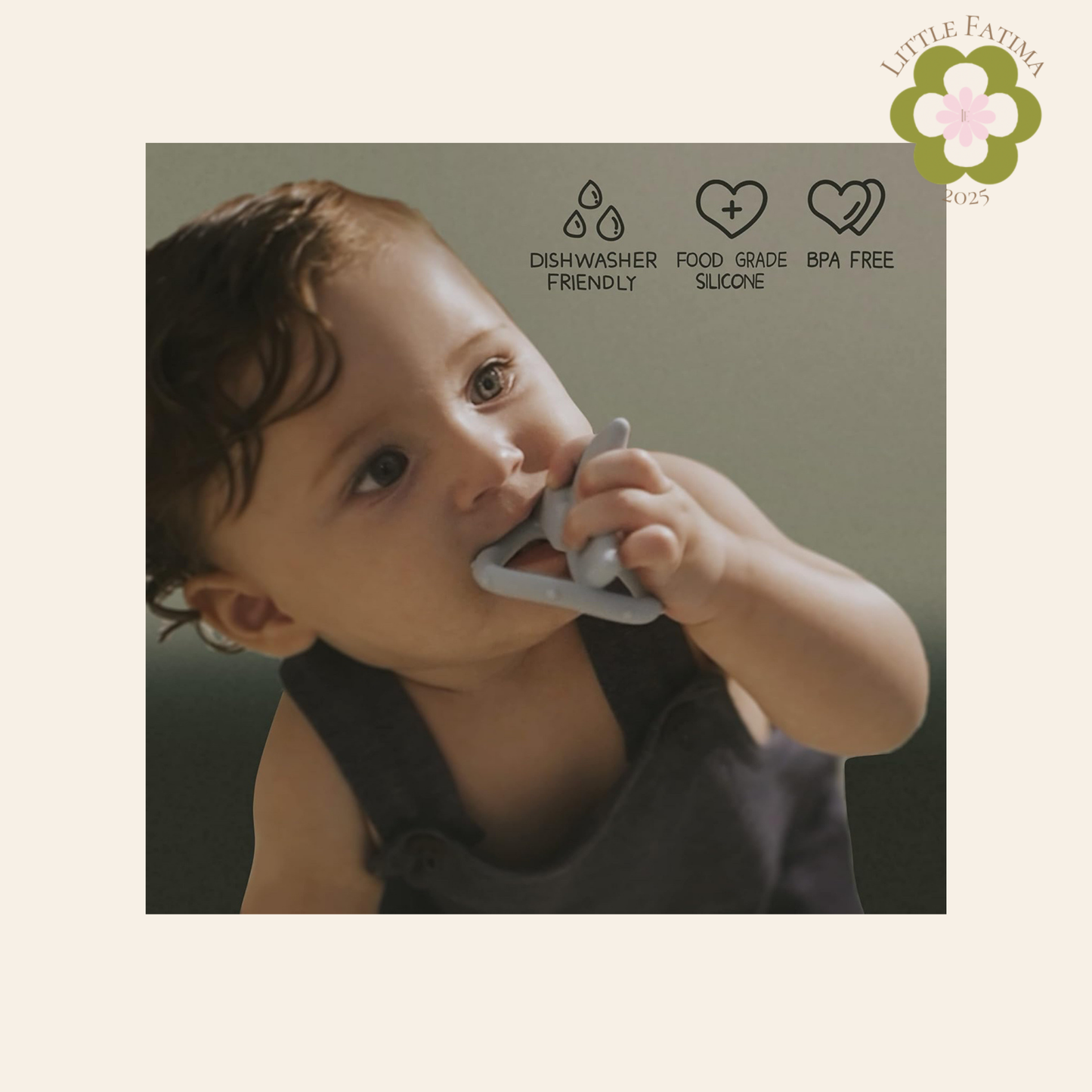 🌙 Moonkie – Juguete Apilable de Silicona (7 piezas)